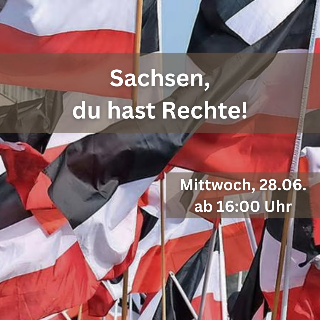 DissidentenDD's tweet photo. Noch bevor sie #Dissidenten wurden, riefen @Max_Aschenbach & @mswdresden den #Nazinotstand aus.
Am 28. Juni wirft @Tom_Rodig gemeinsam mit dem @KBSachsen einen Blick auf die rechte Szene in #Dresden & #Sachsen.
#Daneben https://t.co/tptQOWgxp8