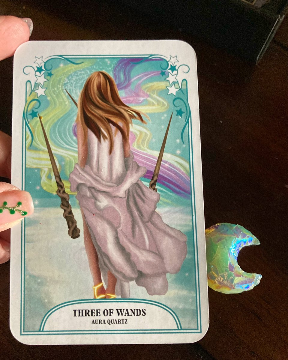 You’ll find opportunities to build on your successes, if you choose to see them. 🌙✨
#thecrystalmagictarot #tarot #cardoftheday #3ofwands #auraquartz #awakening #optisism #opportunity #choices #spiritualgrowth #selfhealers #thelunarhaven #healingfromtheheartland