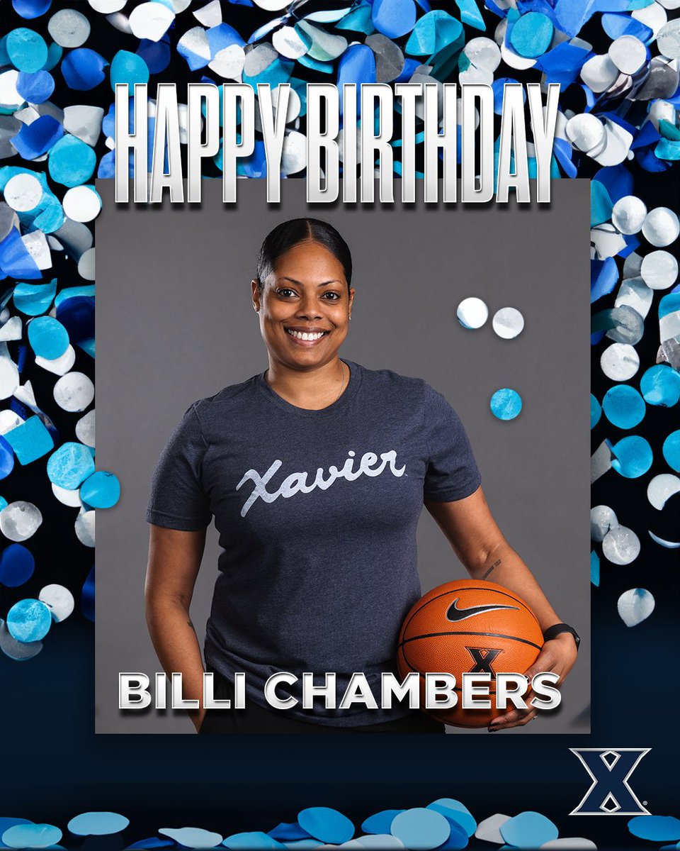 Happy birthday, @CoachChambersXU 🥳

#LetsGoX