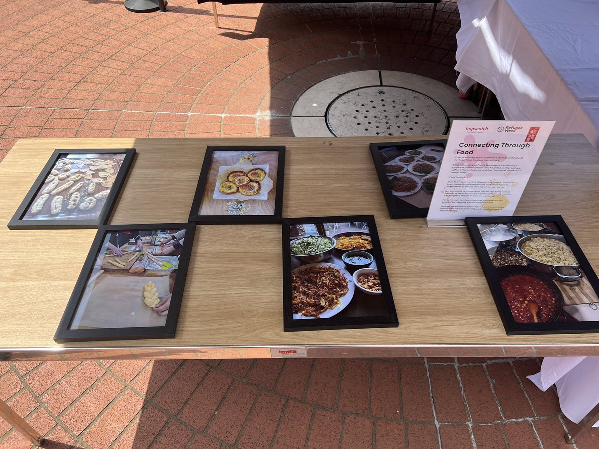 BL_Local's tweet image. Come and see this inspirational pop-up exhibition celebrating Refugee Week created by  @Hopscotchwc , artists and local families. #community #exhibition