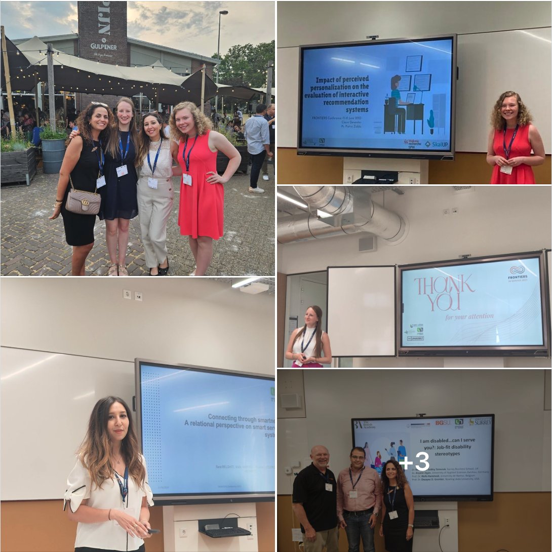 <a href="/Cercle_Nadi/">UNamur - CeRCLe/NaDI</a> <a href="/NADI_institute/">NADI - Namur Digital Institute @UNamur 🎓</a> was well represented at the prestigious #Frontiersinservice2023 "From Romans to Robots" conference at @maasuniversity 

3 PhD students and 4 academic members of the CerCLe presented their latest research, networked, grew and started new collaborations