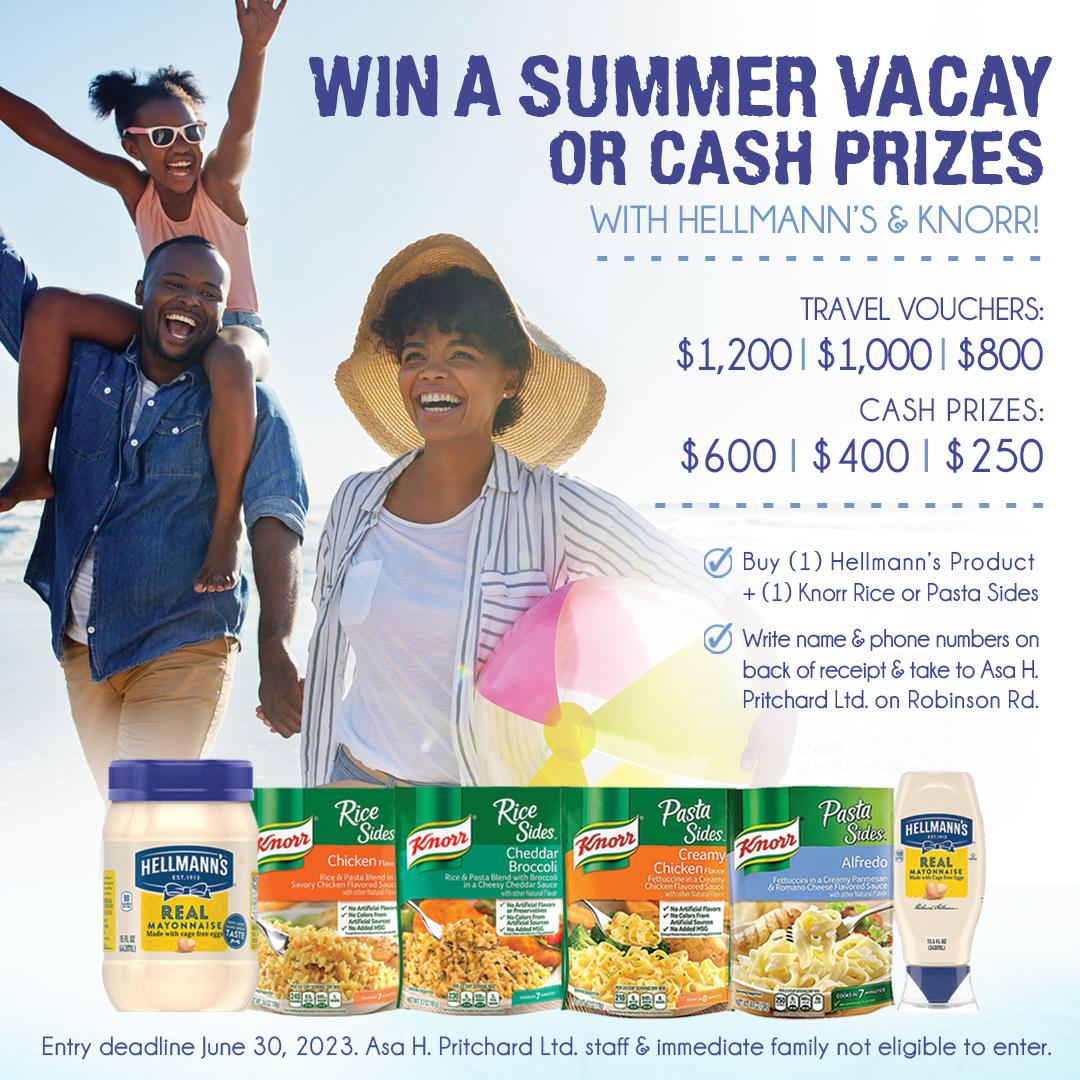 Win a Summer Vacay or Cash Prizes
conta.cc/3qPPVMi
