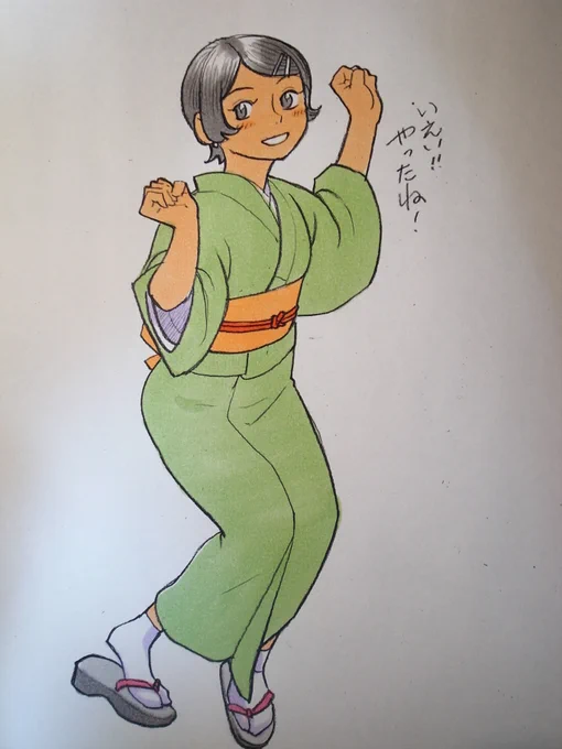 #見た人も無言でなにか日本あげる