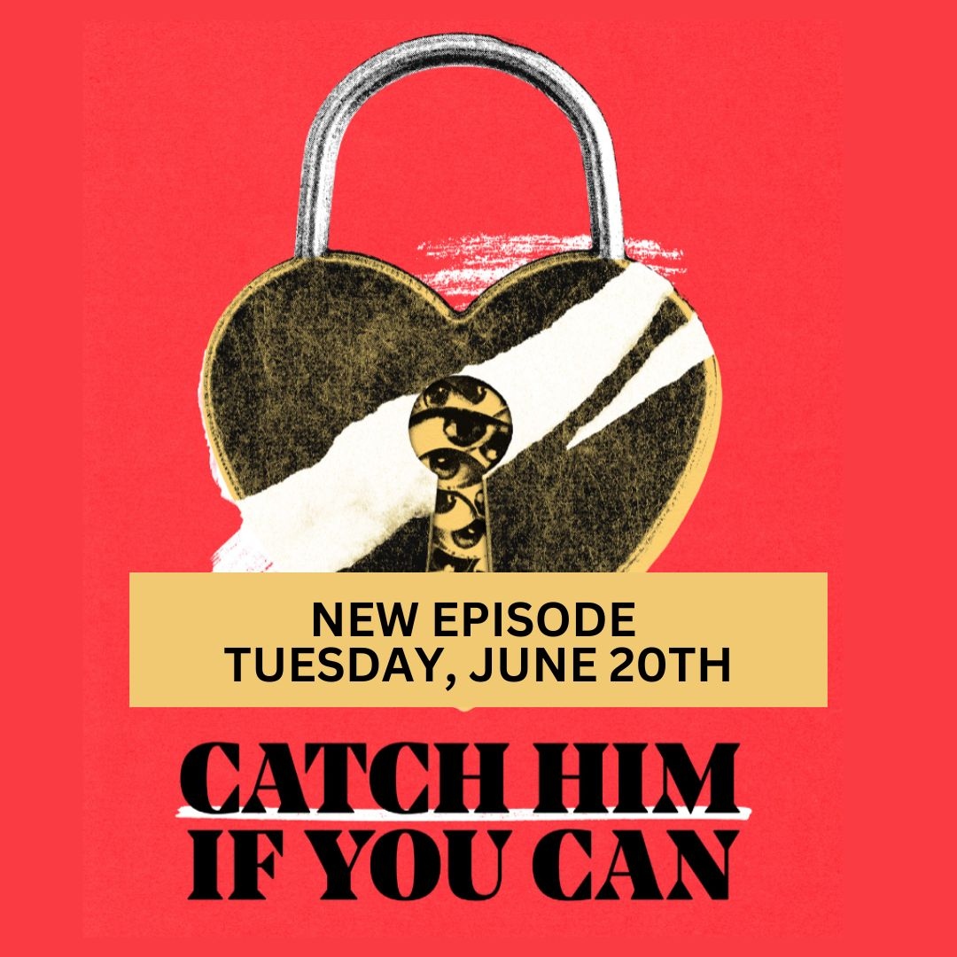 Tomorrow! 

Don't miss chapter 10 of @catchhimpod, wherever you get your podcasts!

#CHIYC #Canada #fraud #con #truecrimepodcast 
#truecrime #Canadian #Canadiantruecrime #LoveFraud #TinderSwindler #InventingAnna #AnnaSorokin #conman #podcast