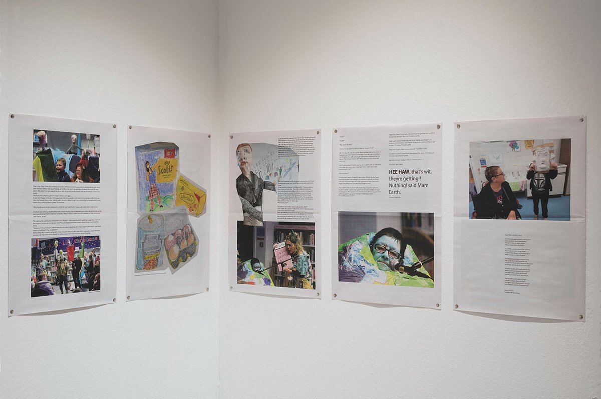 GlasgowGoMA's tweet image. &quot;Really loved the exhibition - almost moved me to tears when I walked in. Wish I could buy the jumper&quot;
&quot;Very Interesting. So relevant&quot;

Just some of the 🌟🌟🌟🌟🌟 feedback on Helen de Main &amp;amp; Mandy McIntosh #RepeatPatterns in Gallery 3.

FREE entry &amp;amp; on til 15 October.
#Glasgow