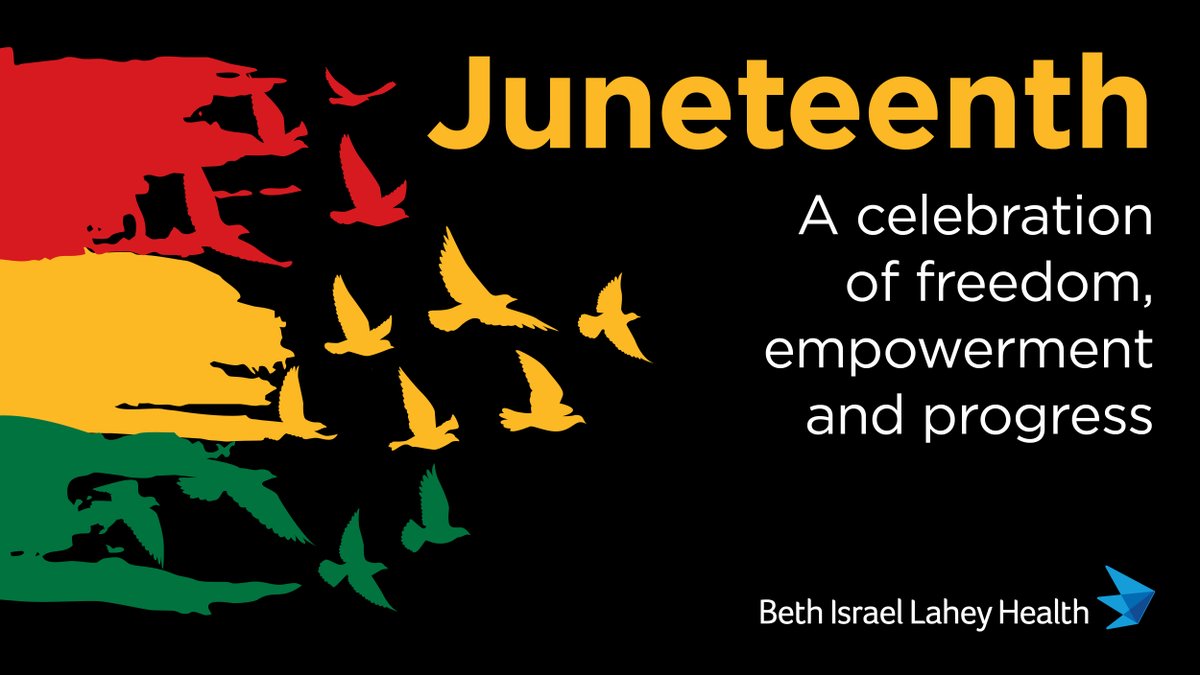 bethisraellahey's tweet photo. Today on #Juneteenth, we commemorate the end of slavery in the U.S. which was made official on June 19, 1865. Today, we celebrate freedom, reflect on our nation’s history, and remember to continually fight for equality, empowerment, and progress for future generations. https://t.co/ahxMfTgyDA