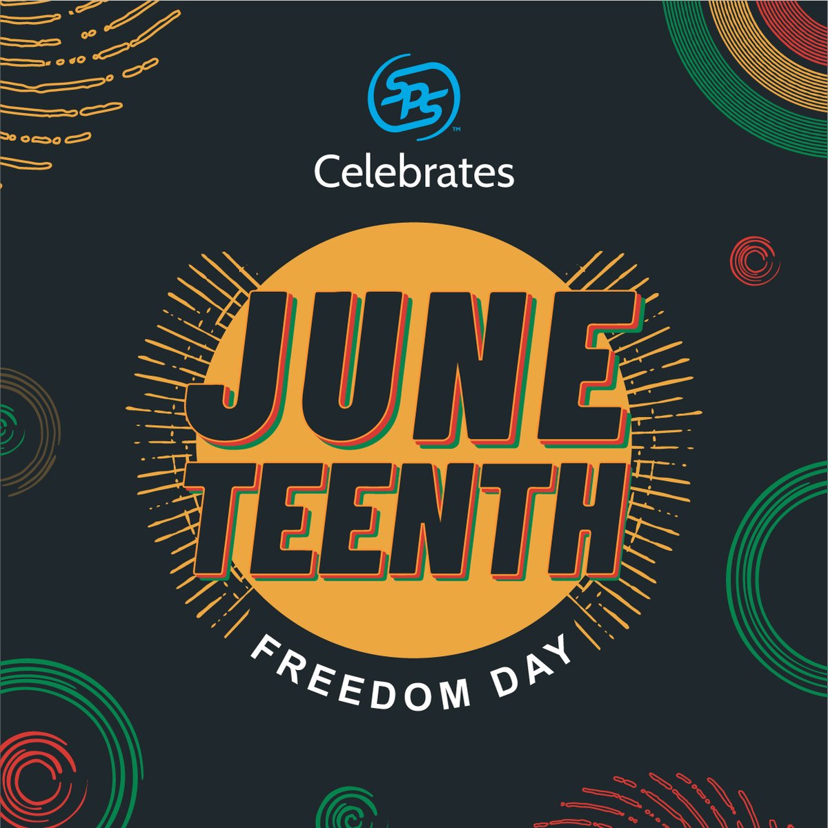 Today, SPS Commerce celebrates and honors Juneteenth, also known as Freedom Day, Jubilee Day, and Cel-Liberation Day.  
#juneteenth #teamsps #diversity #equity #inclusion
