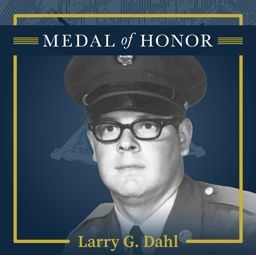 This week's episode of Medal of Honor features SP4 Larry Dahl, who was awarded the Medal of Honor for diving on a grenade in the midst of an ambush.

hubs.li/Q01TTzKC0