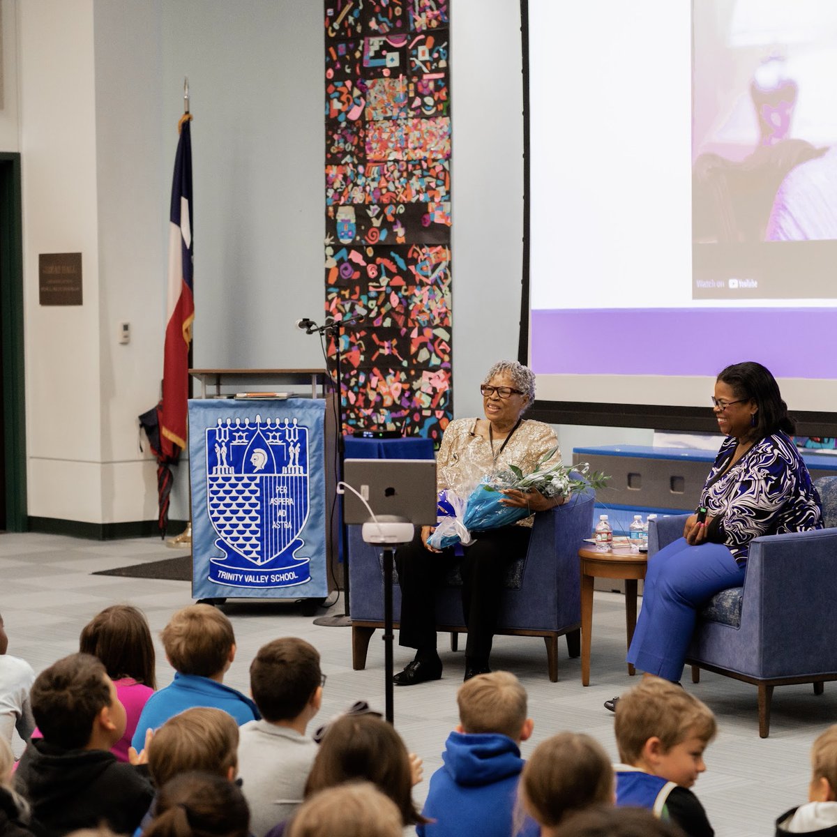 We had the pleasure of hosting Dr. Opal Lee on our campus in February 2022. We appreciate Dr. Opal Lee's dedication to raising awareness for Juneteenth far and wide, as well as her commitment to making this a national holiday. #juneteenth