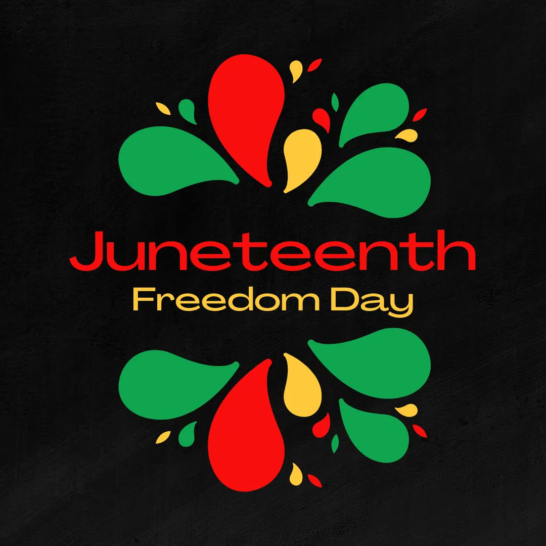 Wishing everyone a happy Juneteenth! Today is a day for celebration, and a chance to renew our commitment to justice for all.