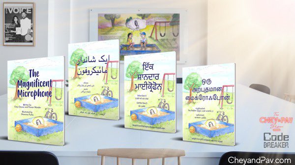 PavWander's tweet photo. Big news for language &amp; cultural diversity in kid-lit! 

The Magnificent Microphone will soon be published in Urdu, Punjabi, &amp; Tamil translations. 

Kudos to authentic voices &amp; active teachers for their efforts in bringing this inspiring story to more readers! #MulticulturalBooks https://t.co/iOa64USq5p