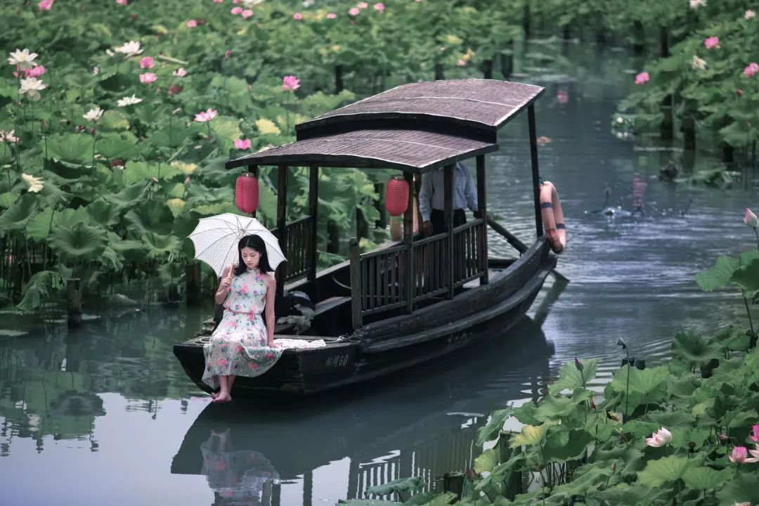 hangzhoufeel's tweet photo. 📸Picture this: a sprawling lotus pond spanning 46,000 sqm! Located at the Xianghu Lake scenic spot in #Hangzhou, this tranquil spot is so inviting that all you want to do is hop on a boat and glide through the waterways, surrounded by enchanting lotus flowers. #BeautifulHangzhou https://t.co/DkOrLO4ijh