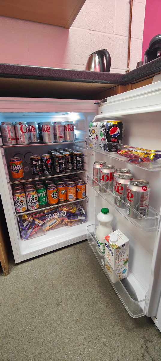 When our guys are busy keeping you cool, we make sure they are well stocked up for an ice cold drink (and a cheeky choccy bar) when they finish 😊

#keepcool #summertime  #ACsystem #airconservicing #serviceengineer #aircon #airconditioning #service  #maintenance #airconservice