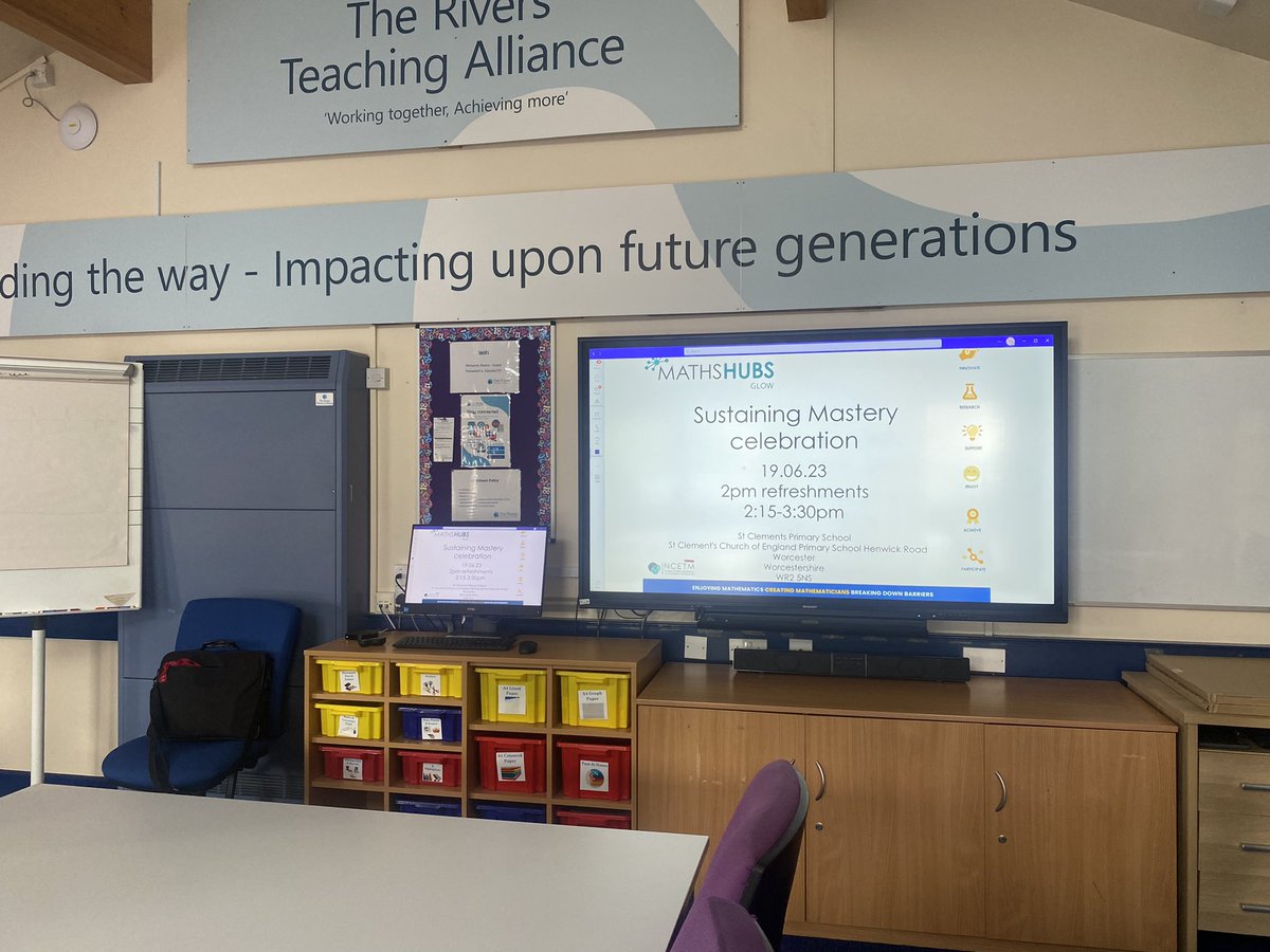 louiseseeley's tweet image. @NCETM @GLOWMaths #sustaining celebration of sustaining @RiversTsa #StClements  #masterymaths