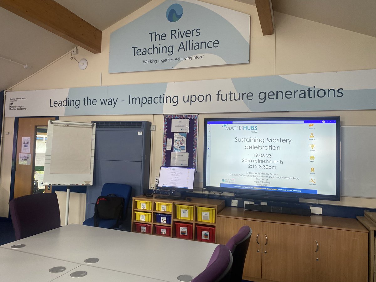 louiseseeley's tweet image. @NCETM @GLOWMaths #sustaining celebration of sustaining @RiversTsa #StClements  #masterymaths