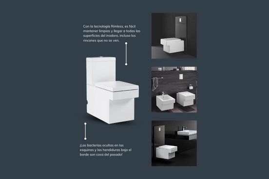queramic's tweet image. ¡Descubre la belleza de lo esencial con la sorprendente colección de sanitarios CUBE! ✨

 Lujo refinado y contemporáneo fusionados en tu baño. 

¡Sumérgete en la elegancia de CUBE y haz de tu baño, un oasis de estilo y tranquilidad! 💫

#BañoModerno #EstiloDeBaño