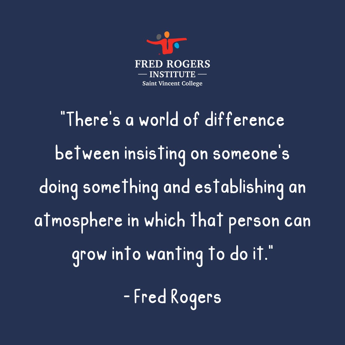 What helps you feel ready to learn and grow? #FredRogers #mrrogers