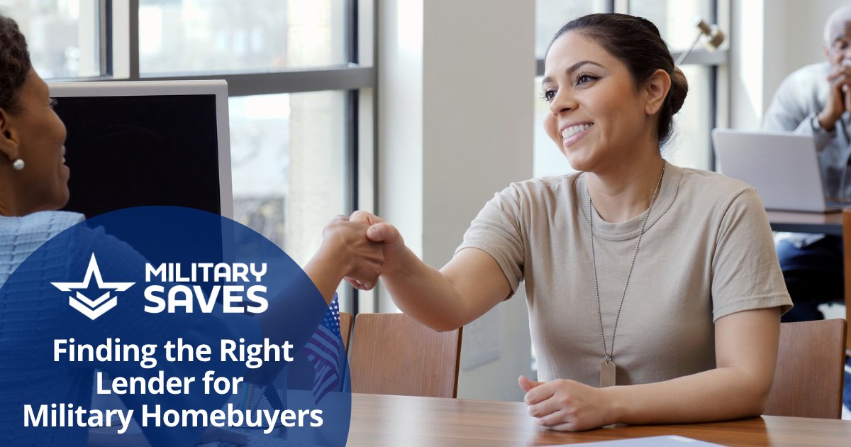 #Military homebuyers! 🏡
Finding the right lender is crucial if you're using the #VALoan to fulfill your homeownership dreams. 🎯 #PCSSeason

Discover how to navigate the process and choose the perfect lender for your needs. >> ow.ly/EhIZ50OzEvl