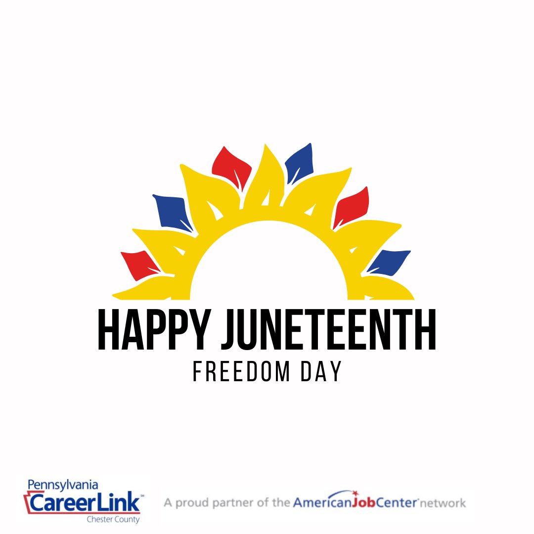 Friendly reminder that we are closed today, Monday, June 19, 2023, in honor of #Juneteenth and will resume our regular business hours on Tuesday, June 20, 2023.  

We hope you have a meaningful and joyous time with loved ones on this important holiday.