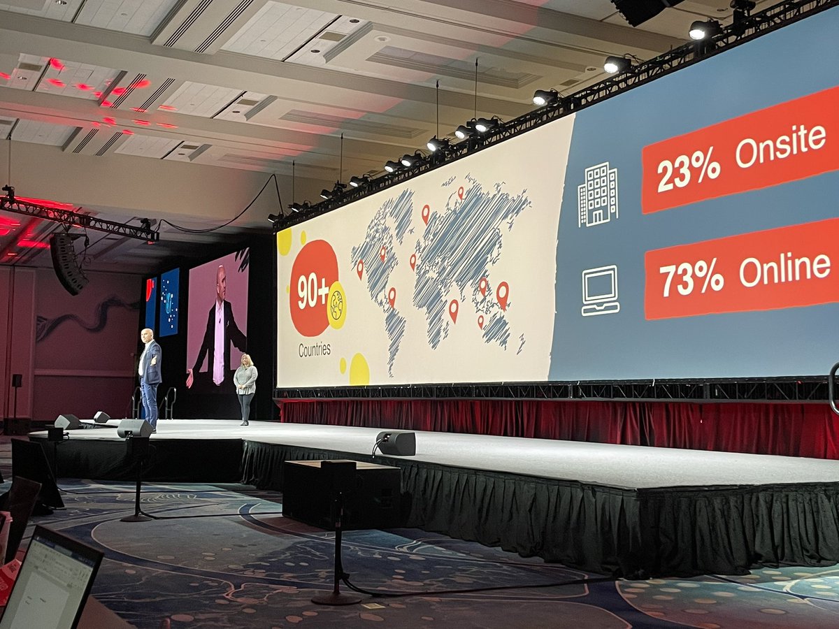 Always so great to see <a href="/NidalAbouLtaif/">Nidal | نضال ابولطيف</a> up on stage. Way to kick off #AvayaENGAGE!