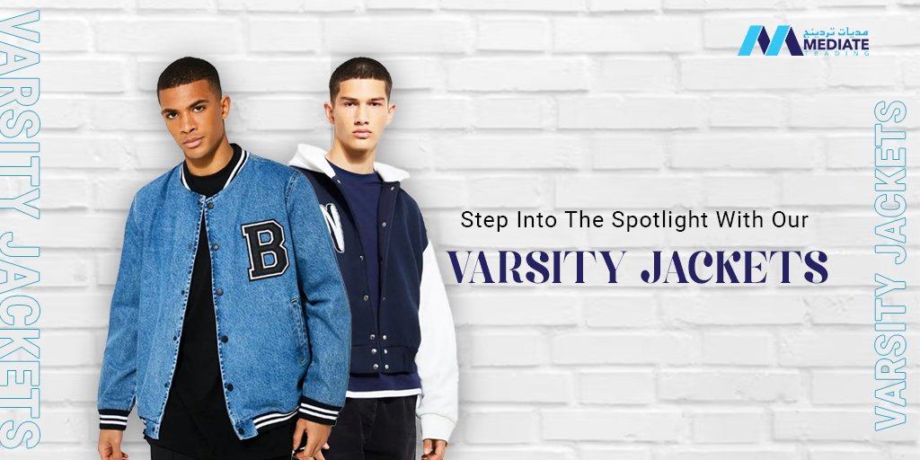mediate_qa's tweet image. Own the Spotlight and Shine Bright with Our Iconic Varsity Jackets!

#VarsityJacket #VarsityStyle #varsityfashion #ComfortableFashion #Sportyjacket #VarsityJackets #jackets #leatherjacket #sportswear #baseballjacket #qatarclothing #Qatar #mediatetrading #dohaqatar #qatarbusiness