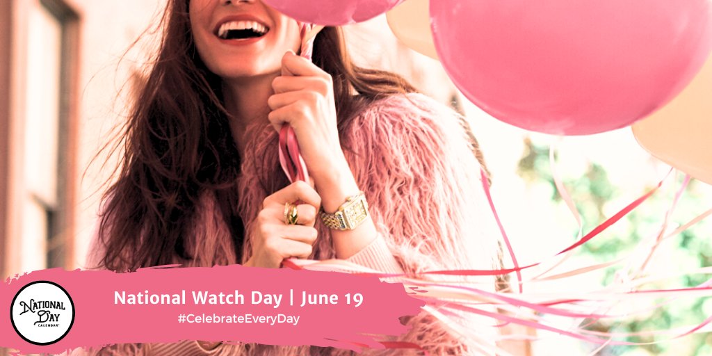 It's #NationalWatchDay! The day we appreciate that little gadget that reminds us how late we are. nationaldaycalendar.com/national-watch…