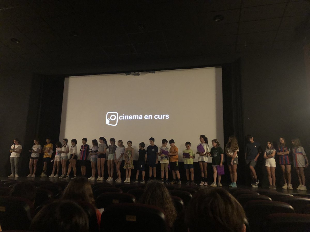 <a href="/Rieraderibes/">EscolaRieradeRibes</a> i ins Moises Broggi, han fet una gran feina. Dos molt bones propostes presentades avui al <a href="/cinemaribes/">@cinemaribes</a>. Felicitats per la feina👏🏻