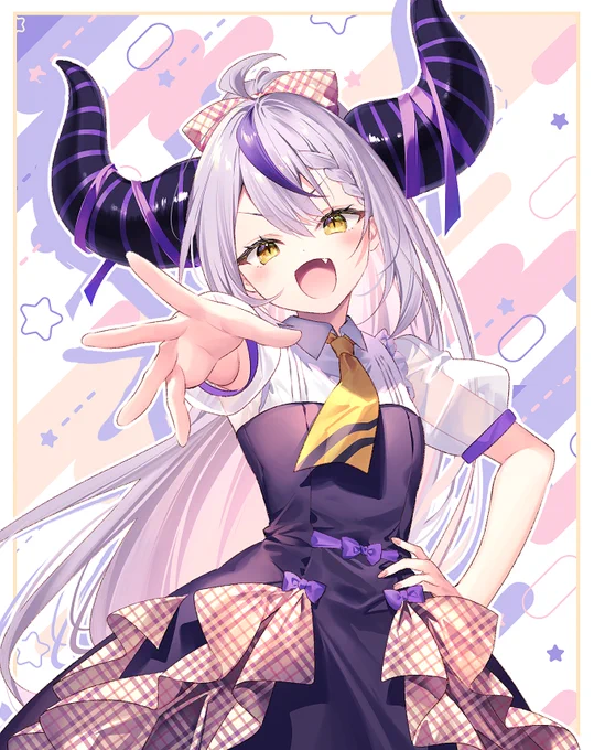お誕生日サムネのラプ様オンリー  #laplus_artdesu