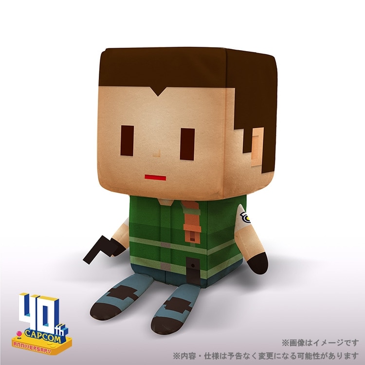Capcom is collaborating with Voxenation to produce various characters in the voxel style for their 40th anniversary. The series includes Chris and Leon. #REBHFun