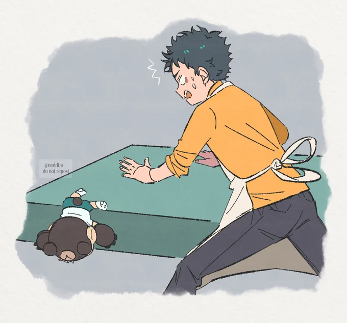 Bringing back the single father and son au. This is Moniwa & Baby Aone's story Making this into an art thread