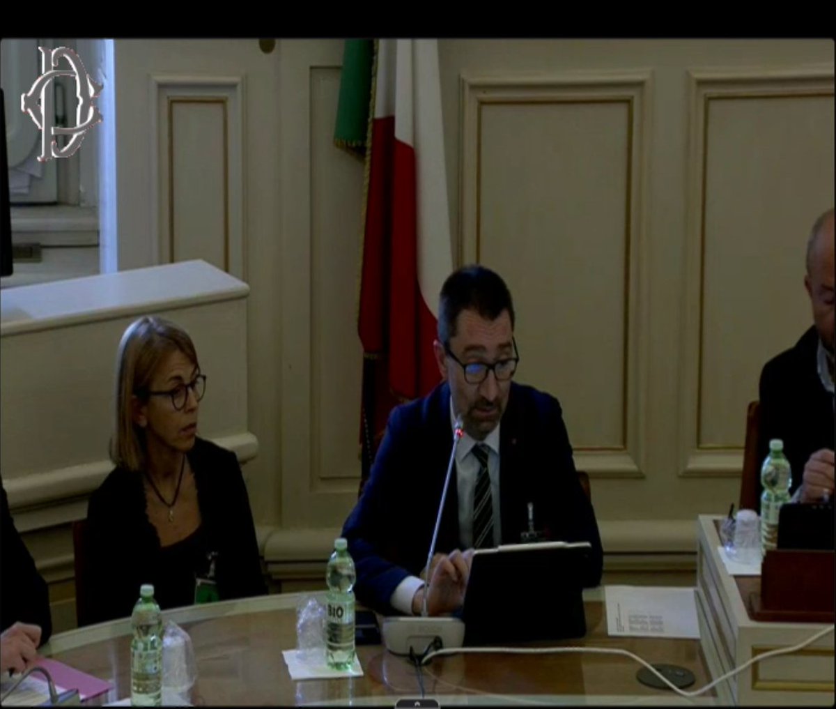 Montecitorio's tweet photo. Eventi alluvionali: in Commissione #Ambiente, audizioni di rappresentanti di @cgilnazionale, @CislNazionale, @UILofficial, @cuper_ER, Rete Professioni Tecniche, @cngeolog, @SocGeol e di Associazione Provinciale delle Imprese di Meccanizzazione Agricola e Industriale #APIMAI. https://t.co/wEzvR1GFSM