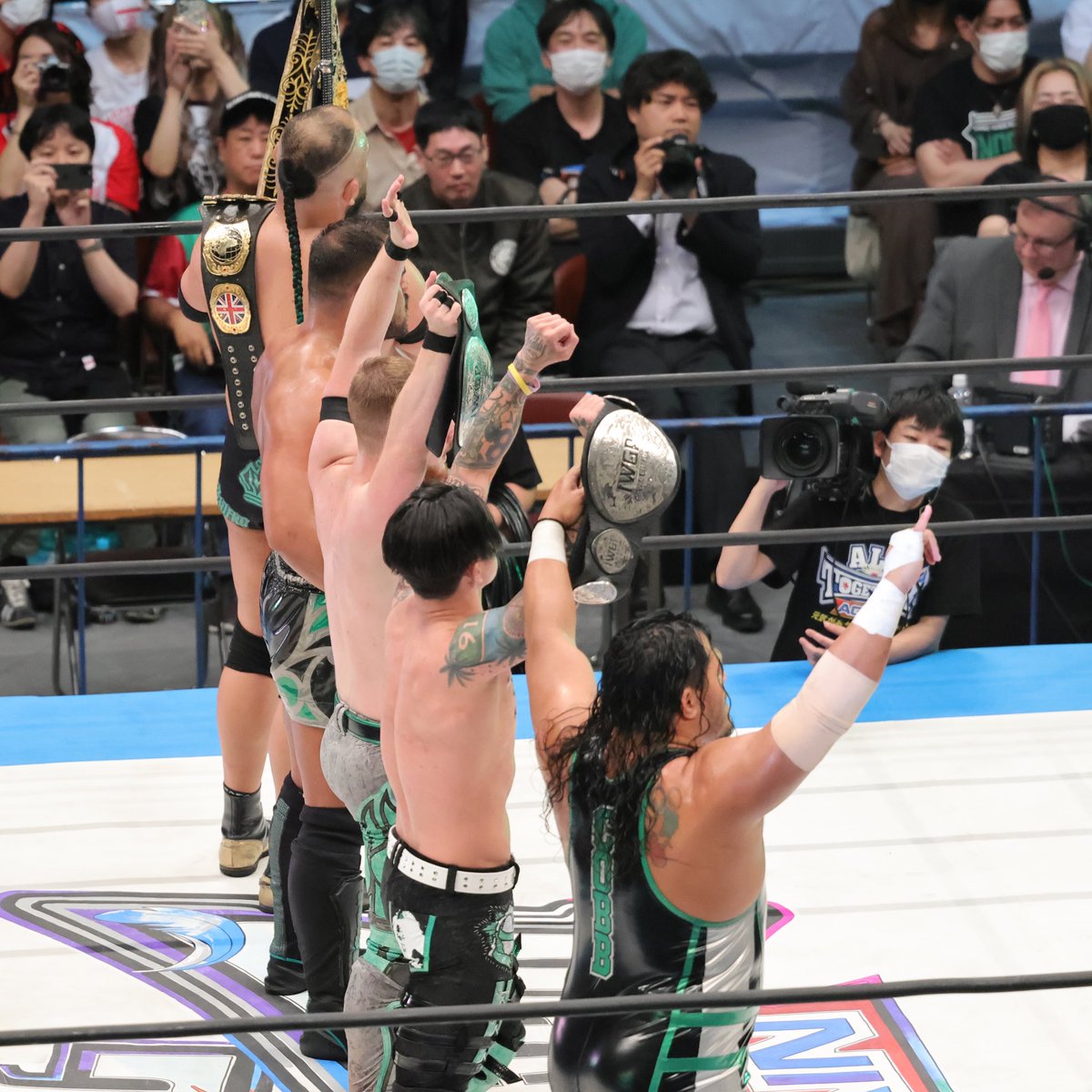 ALLTOGETHER AGAIN
新日本プロレス
UNITED EMPIRE
【撮影日】2023.6.9
【撮影場所】両国国技館
#グレートOカーン
#フランシスコ・アキラ
#TJP
#ジェフ・コブ
#アーロン・ヘナーレ
#njpw 
#ALLTOGETHER
#ファインダー越しの私の世界