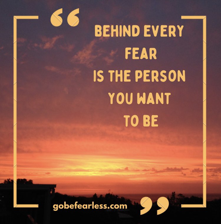 Just beyond your comfort zone…