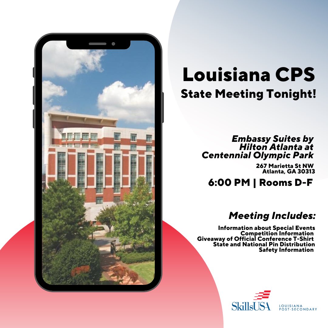 SkillsUSA Louisiana CPS tweet media