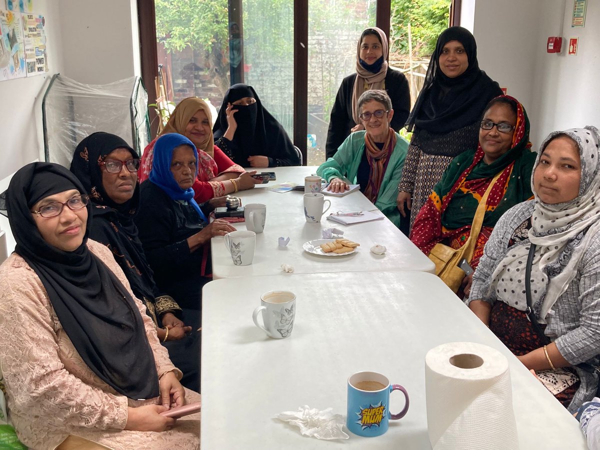 We also had councillor <a href="/JLovecy/">Jill Lovecy</a> visit us who represents the Rusholme ward.