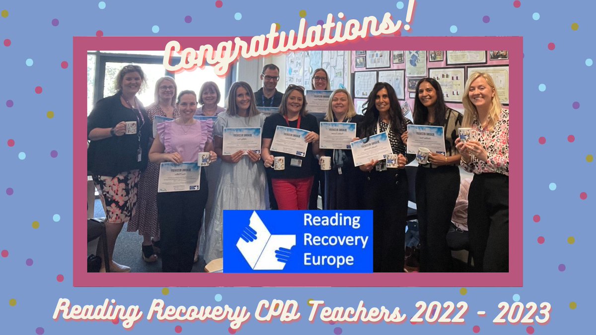 For our final #ReadingRecovery celebration post we want to congratulate all our teachers on another great year. Good luck to those of you moving on and we look forward to working with many of you again next session. Enjoy a well-deserved summer break! #ChangingLives @ILC_RREurope