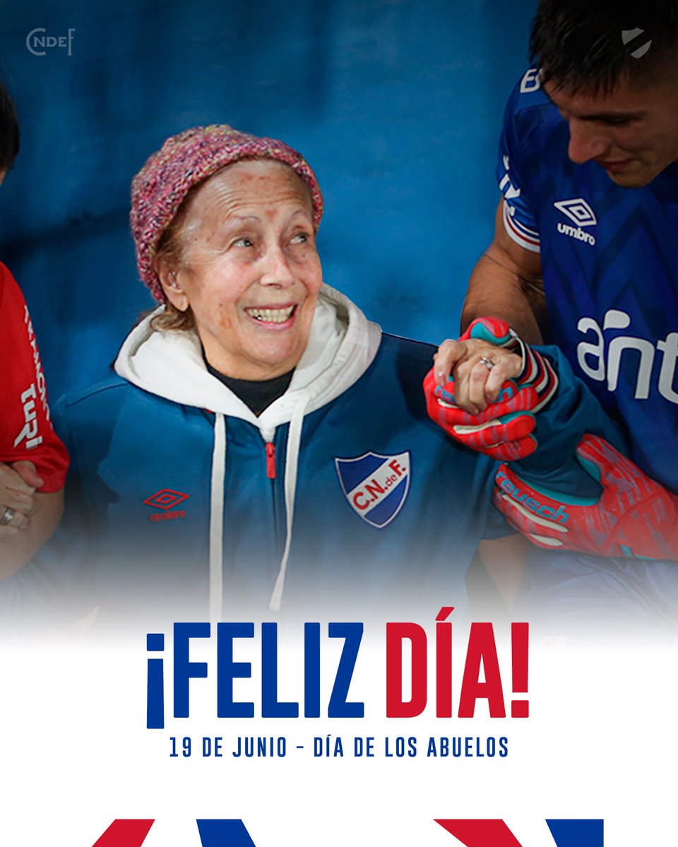 Eternos como el amor por Nacional ❤️

El Club Nacional de Football saluda en su día a los que nos enseñan lo que es el amor incondicional y comparten nuestra pasión 🙌🏼

¡Feliz día a todos los abuelos tricolores! 👴🏻👵🏻

#ElClubGigante 🔵⚪🔴