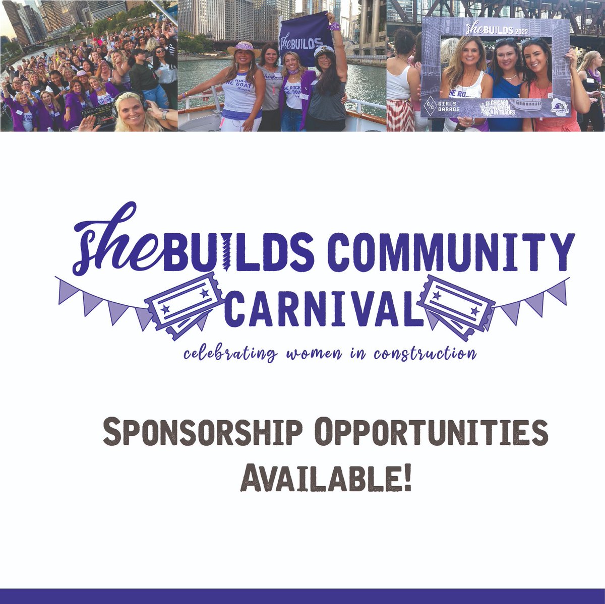 shebuildschi's tweet photo. Sponsorship opportunities are now available! Have fun while supporting women in construction.

Choose your level of sponsorship here:

https://t.co/m8Zfvd2DdF

#shebuilds #shebuilds2023 #shebuildscommunity #WIC #womeninconstruction https://t.co/XSB6EPBBVy
