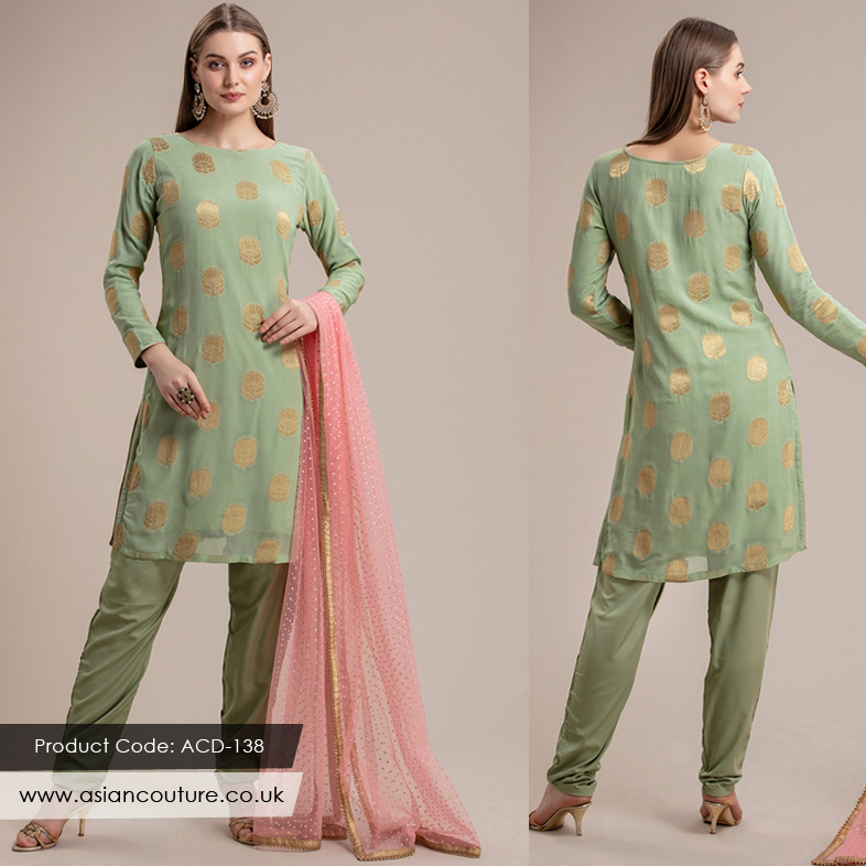 Eid vibes are in the air! Dress up in our fabulous ready-to-wear suits and let your style reflect the joy and happiness of this auspicious occasion.
Order online : asiancouture.co.uk/Readymade-Suit…

#Eidindiansuits #designerwear #potd #salwarsuits #readymadesuits