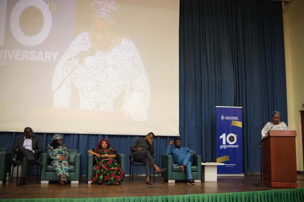 EcoHomef's tweet photo. Ifeoma Malo's panel session was an exposé on reimagining development in Africa.
Panelists: @Ken_Henshaw, @Nwankpa_A, @NafisaAtiku, @Tijahbolt, Emem Okon of @kebetkachewomen.
#AdvancingEJinAfrica
#ReimagineDevelopment
#ClimateJusticeNow
#HOMEFat10 https://t.co/BoPKPL84xa