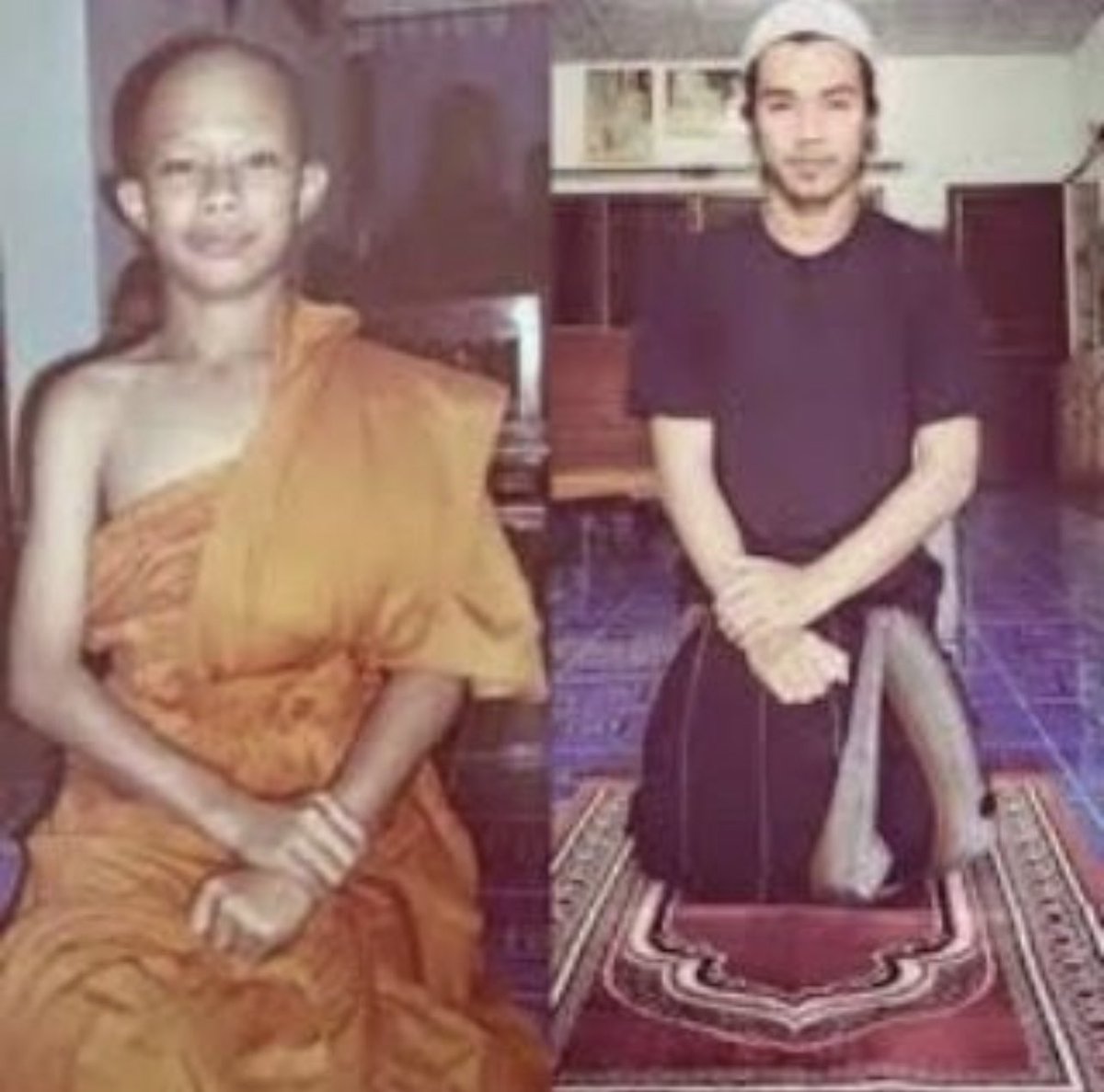From Buddhism to Islam 🧡
