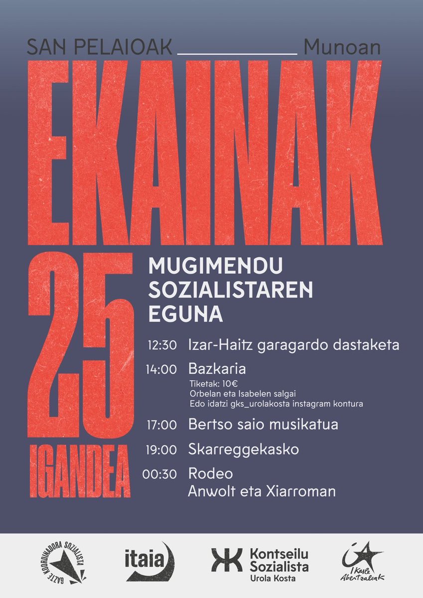 Izar_Haitz's tweet photo. Asteburu hontan zuek ondo pasatzeko guk lana ingodeu! 😁
Plazer bat izengoa Sugarrako urteurrenai ta Zarautzeko lagunen egitarauei irikierie ematie dastaketa banakin!!
Honez gain Hernaniko txosnan (aurten legalki) eran ahalkoituzue Izar-Haitz botilak.
Aupa zuek!! 💪🍻 https://t.co/34ZKb6H4OT