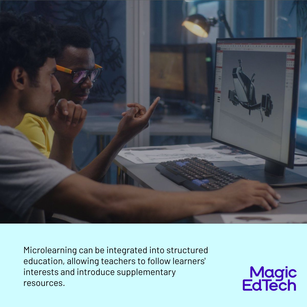 magicedtech's tweet image. (1/2) Did you know? According to recent studies, 87% of learners have reported higher retention rates with microlearning compared to traditional training methods. #Microlearning #EffectiveLearning #EdTech #MondayMotivation