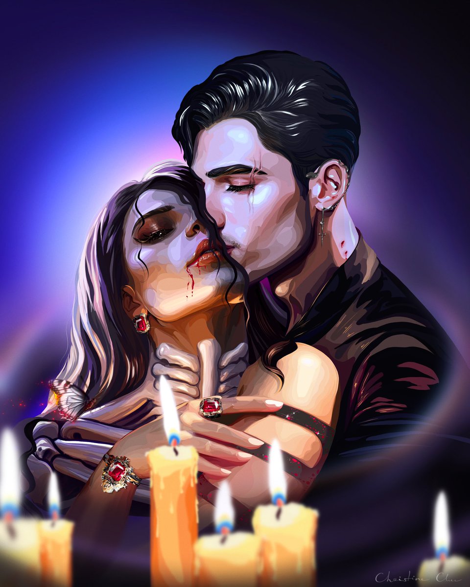 Blessed GM with a New Drop!🖤 “I Put a Spell on You” Inspired by the haunting voice of Nina Simone and that one kiss powerful enough to curse us with Love – the darkest spell this world has ever known. Burn candles for protection🕯️❤️‍🔥🤫 #kk #blamekato
