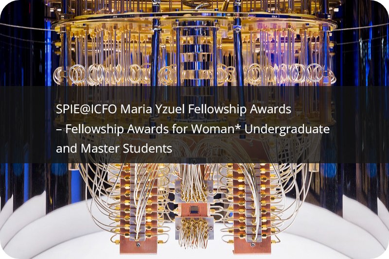 New job: SPIE@ICFO Maria Yzuel Fellowship Awards – Fellowship Awards for Woman* Undergraduate and Master Students

quantumpace.com/job/barcelona-…

#quantumcomputing #quantumcomputer #quantumleap #quantumphysics