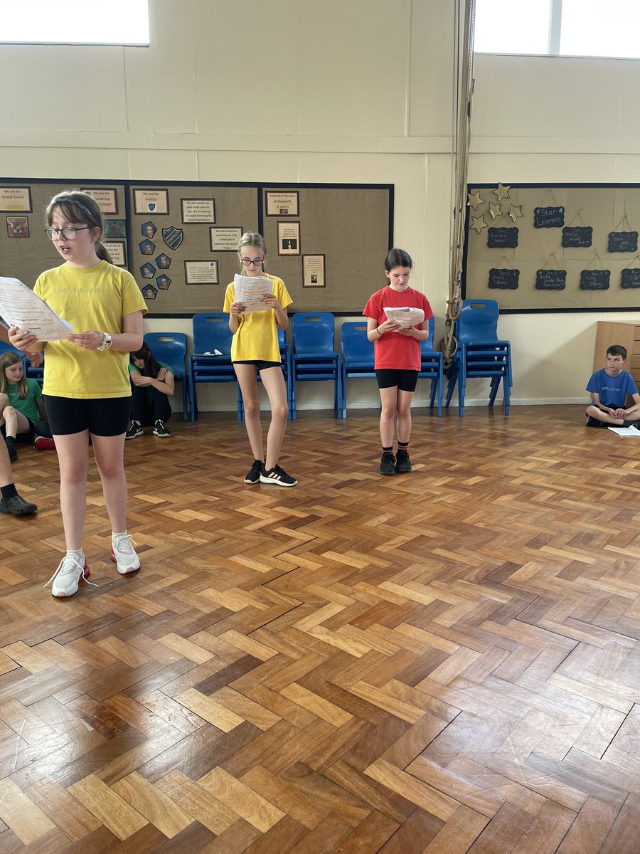 DSJ_Year6's tweet photo. Year 6 rehearsal in full swing 🎭 https://t.co/qqoMaKQYkV