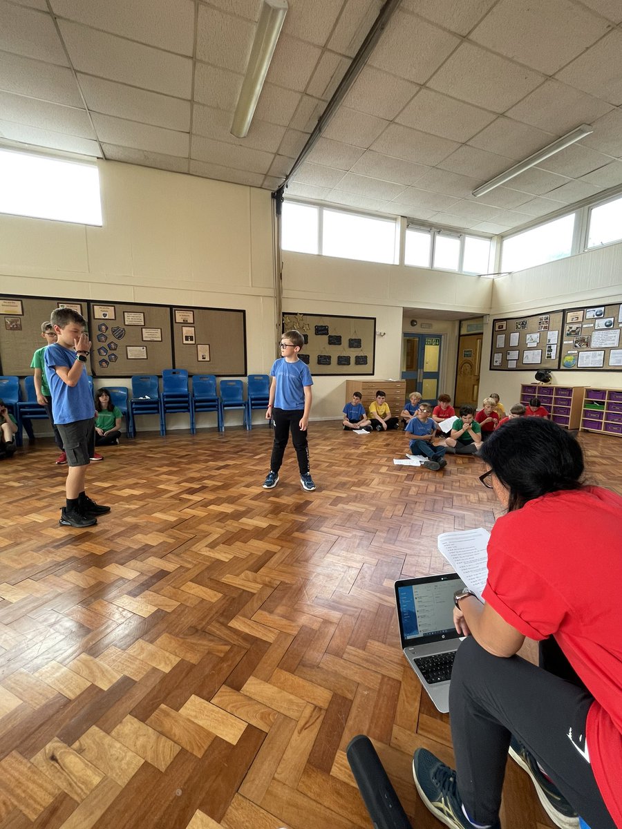 DSJ_Year6's tweet photo. Year 6 rehearsal in full swing 🎭 https://t.co/qqoMaKQYkV