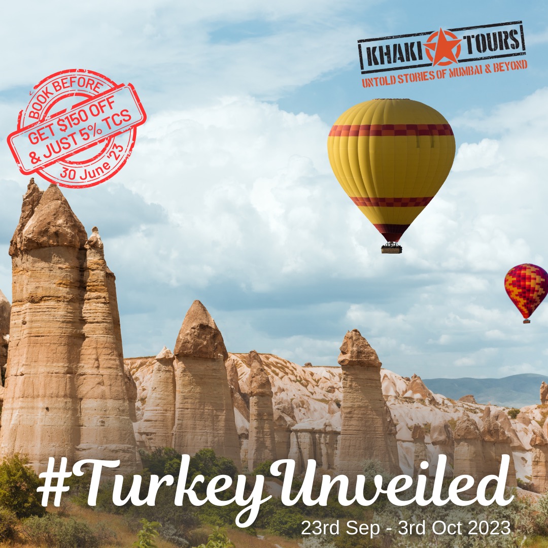 TAKE OFF TO TURKEY WITH KHAKI

Announcing the third edition of our #TurkeyUnveiled tour from 23 Sept-3 Oct, 2023. Join us on an immersive tour of Turkey to unravel layers of history of this fascinating country, a bridge between Asia and Europe! Avail special benefits 
#khakitours