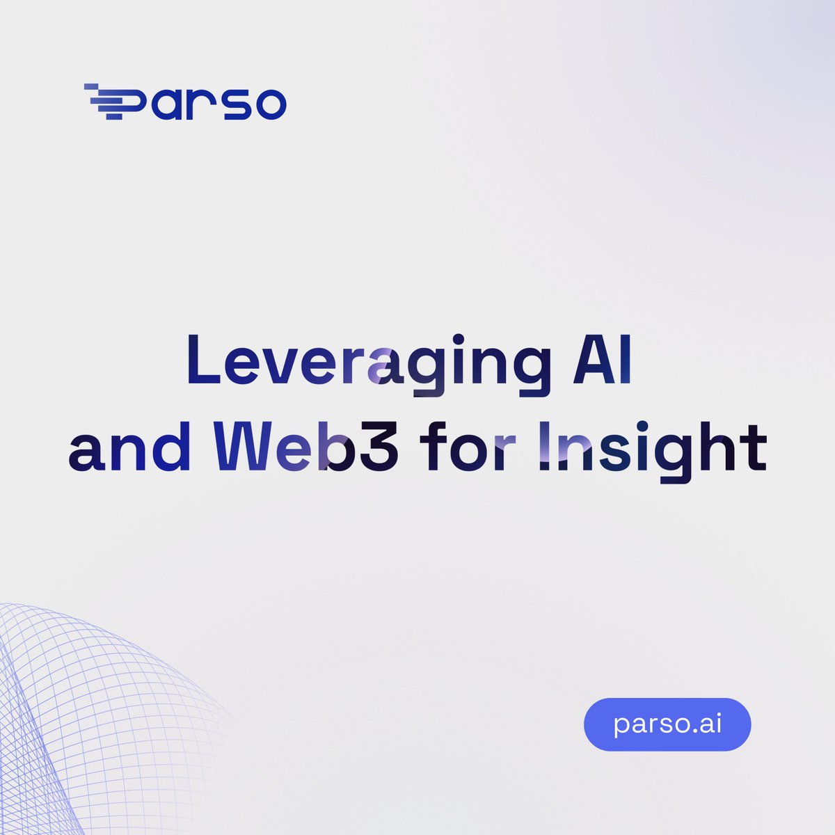 Parso_ai's tweet image. Accessible data is good. But actionable data? That&apos;s great. 

Parso leverages the power of AI and Web3 to transform accessible data into actionable insights. 

#Parso #ActionableData #Web3