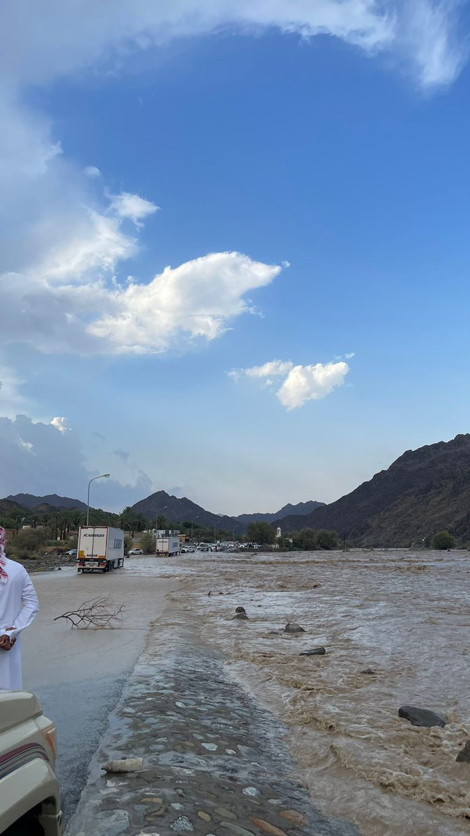 انقطاع الحركه الوقبة _صحار